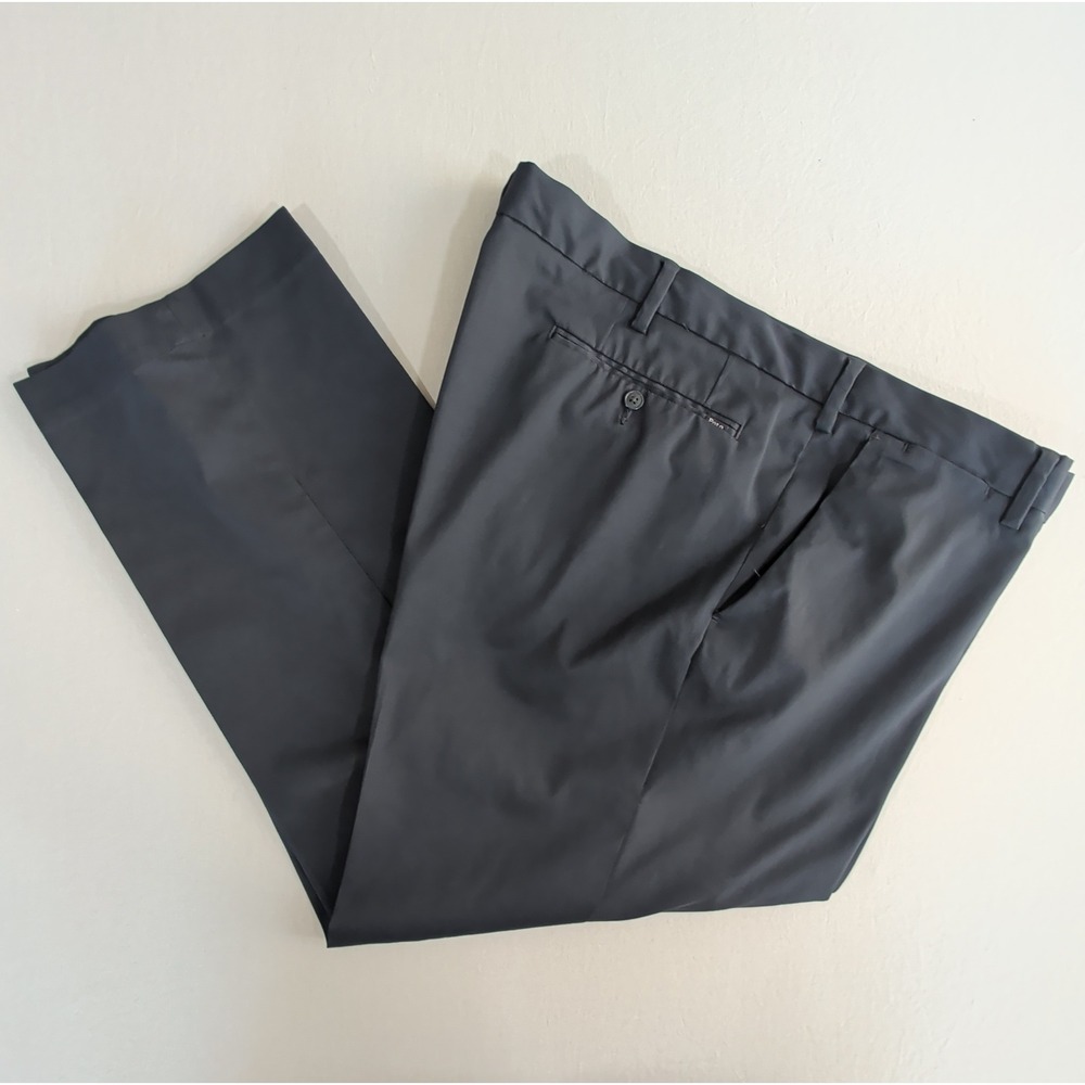 Polo Ralph Lauren Performance Pants Mens 42x34 Navy Blue Stretch Chino Trousers